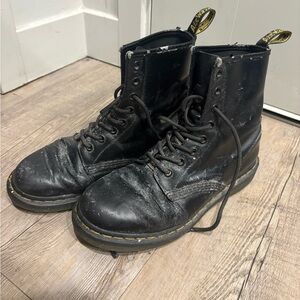 Dr. Martens Black Lace-Up Boots